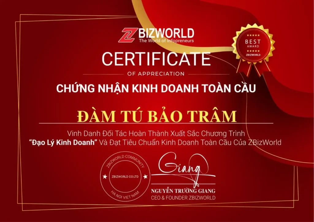 Đạo Lý Kinh Doanh
