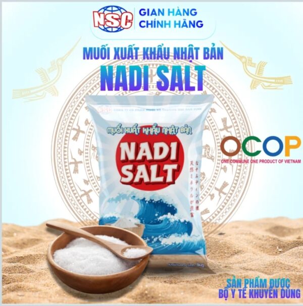 Muối xuất khẩu Nhật Bản NaDi Salt (1kg)