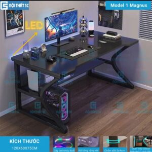 BÀN LÀM VIỆC, GAMING CAO CẤP NỘI THẤT 5C