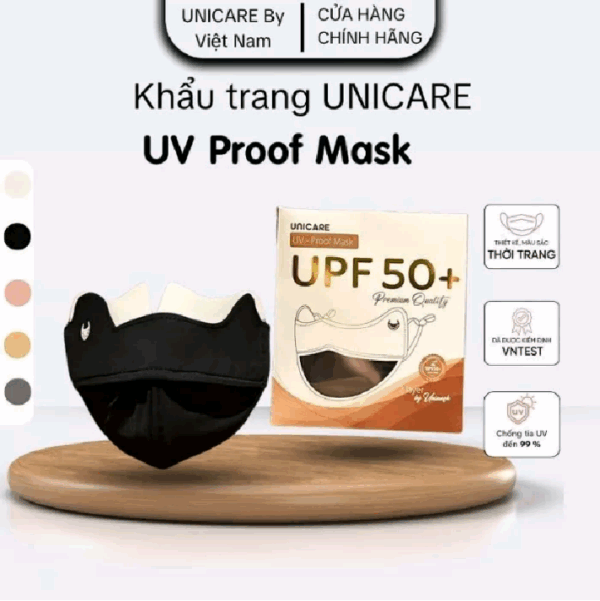 Khẩu trang UNICARE UV Proof Mask – UPF 50+