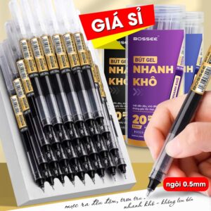 BÚT BI NƯỚC BOSSEE GEL NHANH KHÔ – NGÒI 0.5MM