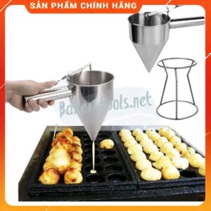 PHỄU INOX RÓT BỘT-SỐT CAO CẤP LÀM BÁNH